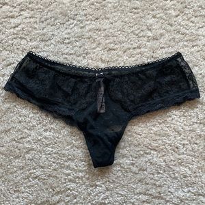 NWOT VS Dream Angels wise side thong hipster panty